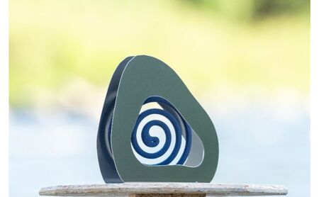 キャンプ 雑貨 蚊取り線香ホルダー MARU シルバー キャンプ
