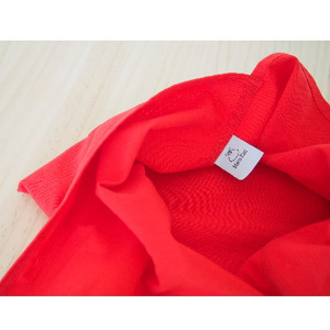 あづま袋 Sサイズ 1セット カラー レッド お弁当袋に。 ／ Maco エコバッグ 風呂敷 手ぬぐい 奈良県 田原本町