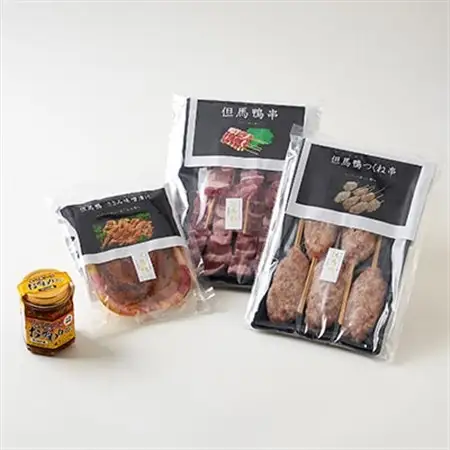 【冷凍・国産】兵庫県産 但馬鴨焼肉セット(小)串焼き・つくね・味噌漬け・ラー油入り|BBQやギフトに【配送不可地域：離島】【1435073】