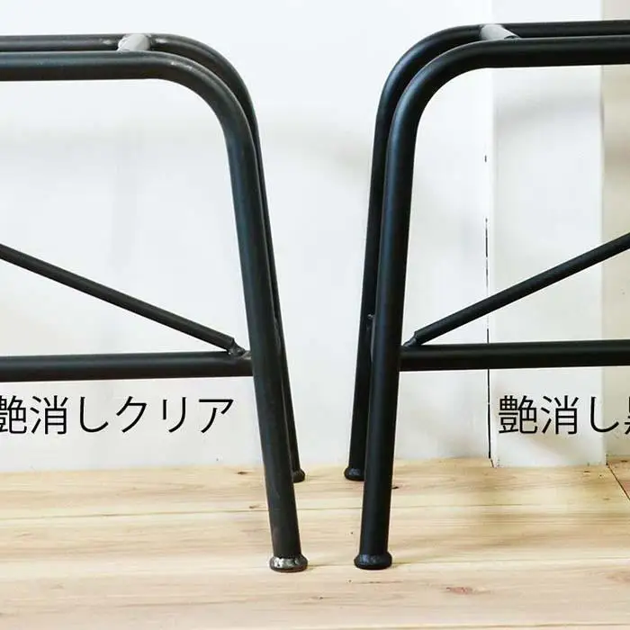 【W900】アイアンベンチ(木部：クリア フレーム：艶消しブラック)オーク 無垢材 家具