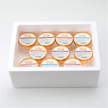 ながののおいしいジェラートやさん　120ml×10個_菓子・スイーツ アイス・ジェラート  _【配送不可地域：離島】【1438920】