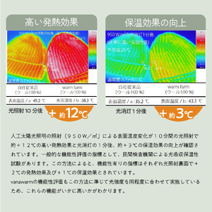 光吸収発熱ウール「ウォームファーム　ソックス」マスタード アウトドア 日用品 ファッション 雑貨 バナウォーム 天然繊維
