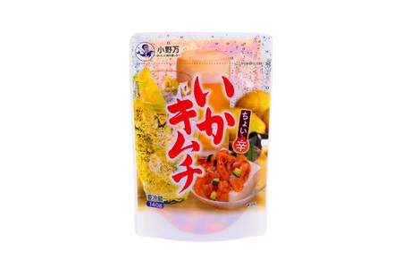いかキムチ 140g 10個セット [小野万 宮城県 気仙沼市 20565714]