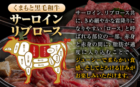 くまもと黒毛和牛 サーロイン リブロース 600g 黒毛和牛