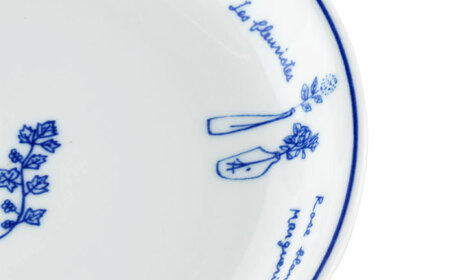 【美濃焼】パリの暮らし パスタ皿 5点 セット【山正各務陶器】500907　食器 プレート 皿 鉢 ボウル カレー皿 パスタ皿 サラダ 白 オフ ホワイト ギフト 送料無料[MFW008]