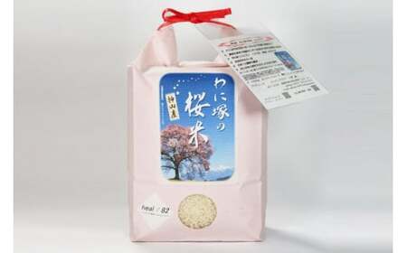 米 令和7年 わに塚の桜米 精米 2kg [スーパークラフト 山梨県 韮崎市 20743167] お米 白米 精米 ごはん ご飯 ブランド米