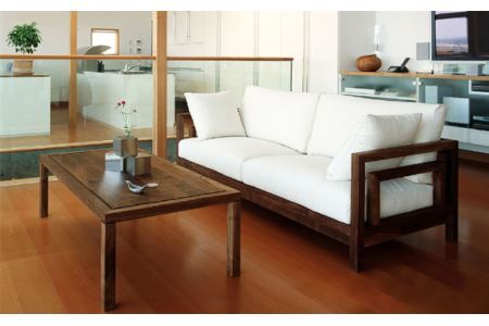 （ウォールナット）AUTHENTICITY SOFA C RD（レッド） No.820-08