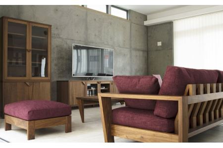 （ウォールナット）AUTHENTICITY SOFA B II OL（オリーブ） No.823-05