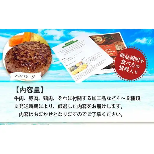 ＜先行予約＞石垣島の「お肉」詰め合わせ～タカラモノお肉便 