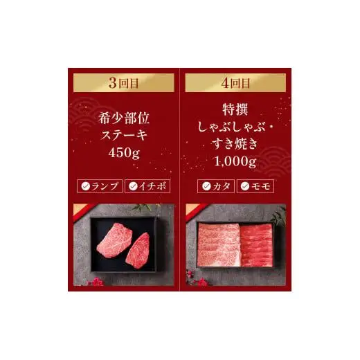 【和牛セレブ】神戸牛 定期便「ビジネスクラス」（定期便６回）[981]