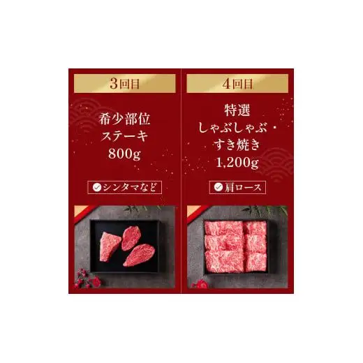 【和牛セレブ】神戸牛 定期便「ファーストクラス」（定期便６回）[982]