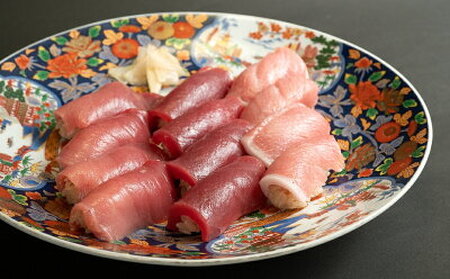 AZ6020_本マグロ （養殖） 赤身 ＆ トロ セット 1350g