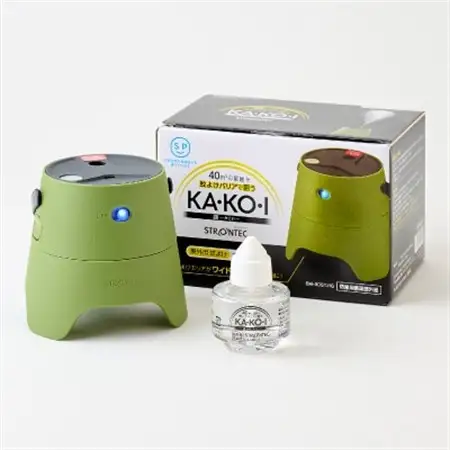 STRONTEC 屋外用蚊よけ KA・KO・I スーターターパック モスグリーン(防除用医薬部外品)【配送不可地域：沖縄県】【1429131】
