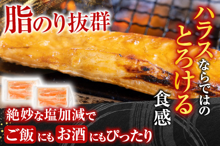 スモークサーモン3～5P(計600g)＆塩サーモンハラス220g×10P B-09093