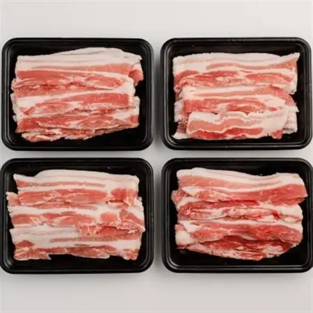 あぐー豚　焼肉用バラ肉1kg(250g×4パック)JAおきなわ銘柄豚推進協議会【配送不可地域：離島】【1288379】