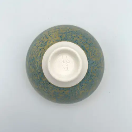 Liquor vessel 磁器製 酒器 黄緑 No.198