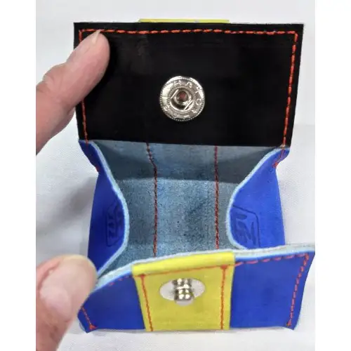 野球グローブの革製 手作り コインケースBLYO No.154