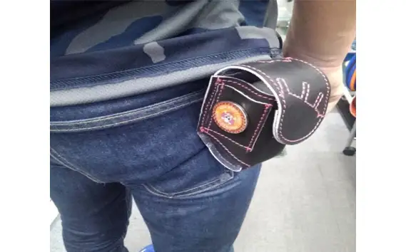 グローブの革製　多機能ゴルフボールケース BKP No.093