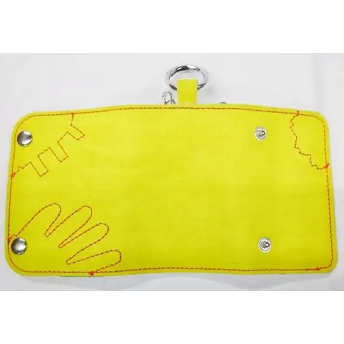 野球グローブの革製 手作り 三つ折りキーケースYPK No.160