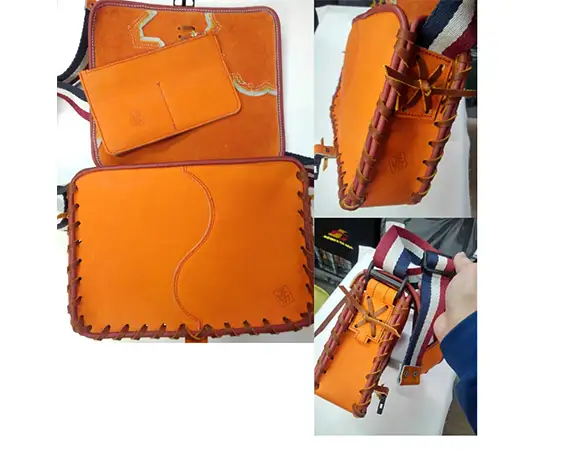 野球グローブの革製！ミニショルダーバック陽桜 No.075