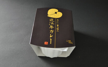 -あふひ 贅の極み- 近江牛カレー レトルト 2人前×4個セット / 恵那市 / テンポイント [AUEU019]