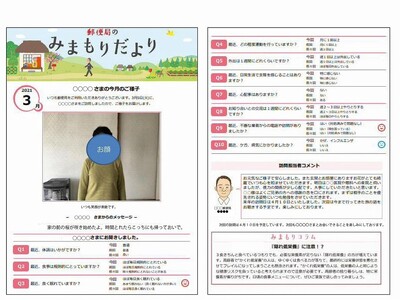 郵便局のみまもりサービス「みまもり訪問サービス」（6カ月間）051002 見守り みまもり 見守り