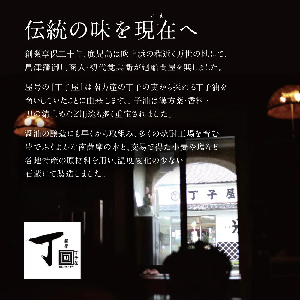 【創業享保20年の老舗醤油屋】丁子屋のかごしま調味料 詰め合わせ (4種) 贈答用 調味料 醤油 つゆ めんつゆ 酢 お酢 なごみ酢 鹿児島 南さつま市