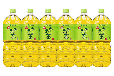 《定期便2ヶ月》お～いお茶緑茶＜2L×6本＞【1ケース】伊藤園