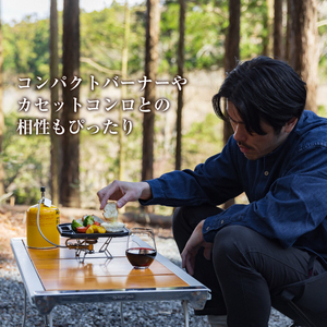 梅鋳鉄板 壱鉄 鋳鉄職人が追求して生まれたこだわりのソロキャン用のコンパクト鋳物製鉄板 [sf002-198]