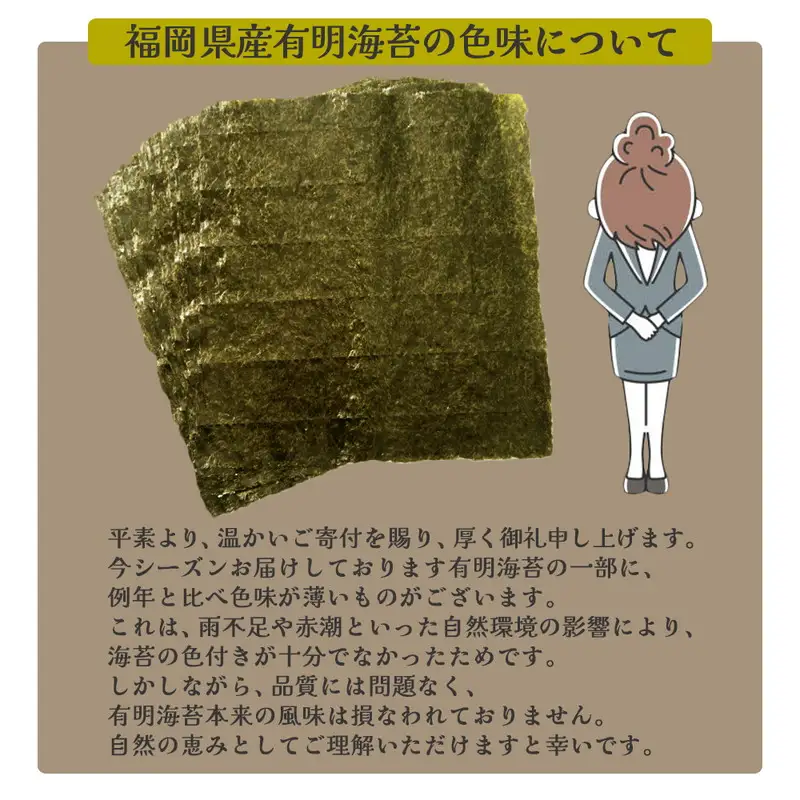 ＼ポスト投函／有明海 焼き海苔 全形10枚×1袋 ゆうパケットでお届け！【Z3-051】