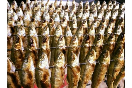 【琵琶湖に感謝！鮮・技・美味！　琵琶湖産　天然本もろこ使用】酢もろこ（本もろこ酢漬）【D016W】
