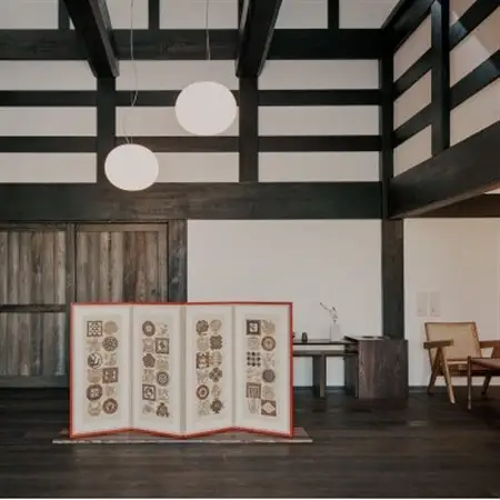 【楽土庵宿泊+越中いさみ太鼓見学付き】絹の部屋、夕朝食付「郷味(きょうみ)和食」ペア宿泊券_旅行券・チケット 宿泊券  _【1446930】