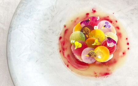 季節のエディブルフラワー100輪おまかせ 桂川町/NOGAMI FARM [ADAU002] 食用 花 食用花