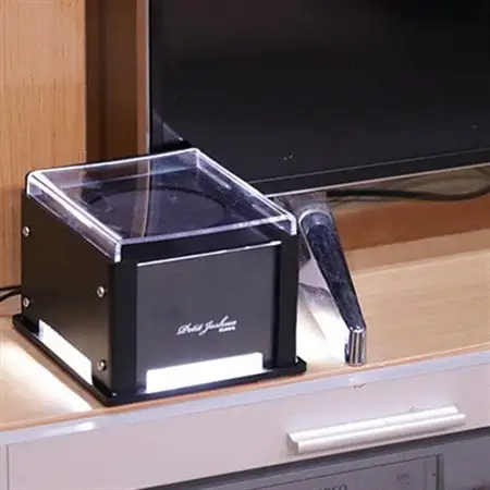 【メンテフリー】光触媒空気清浄機プチジョシュア2 本体黒 LED昼白色 KPJ-002-5_家電製品 季節・空調家電  _【1361200】