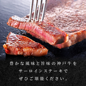 神戸牛サーロインステーキ(200g×3枚)《 肉 牛肉 牛 神戸牛 国産牛  サーロイン ステーキ 》【2407A00117】