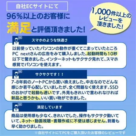 PC nextの高性能再生パソコン 大画面ワイドサイズ/Win11/新品SSD/メモリ8GB_パソコン 大画面 Win11_【1451630】