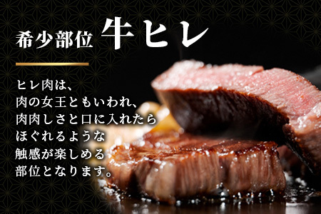 佐賀牛　肉の嬢王ヒレ肉ステーキ用（200g×5枚）　１２回定期便　総重量12kg