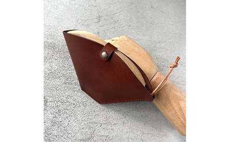 本革 コーヒーフィルターホルダー 栃木レザー 革小物 レザー小物  キャメル