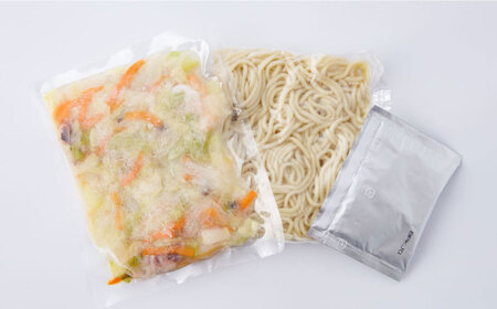 【高島屋選定品】＜白雪食品＞ 冷凍 ちゃんぽん ・ 皿うどん ・各2個セット＜高島屋＞ [CFQ030]