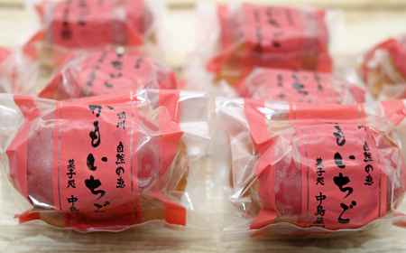 【中島屋菓子店】いちごケーキ「かもいちご」10個入り [0010-0313]