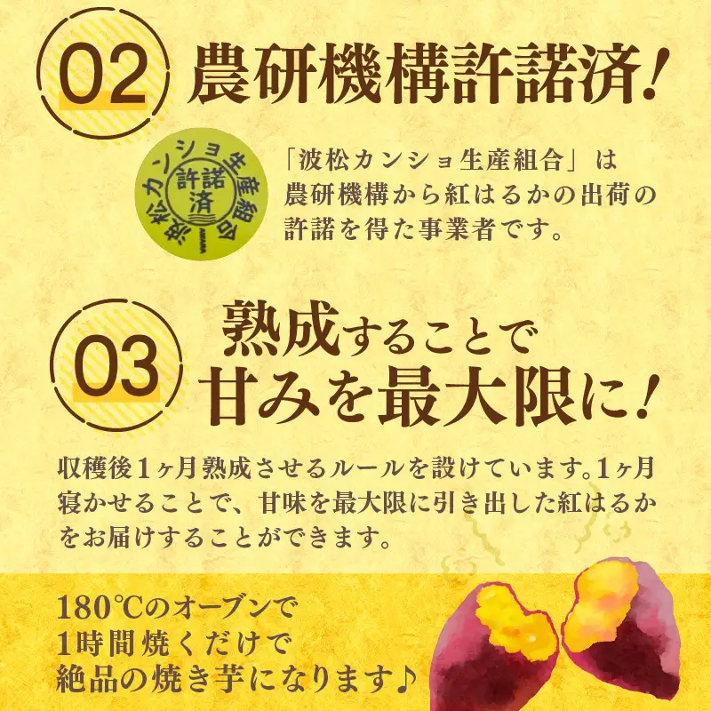 【先行予約】あわら市波松産 紅はるか 5kg / 厳選 不揃い さつまいも 土付き 熟成 焼き芋 福井県 薩摩芋 密芋 スイートポテト しっとり ほっくり 自然のスイーツ 極甘 農研機構許諾済 メディアで人気 腸活 ※2026年10月上旬以降順次発送予定 [aw084-a002]