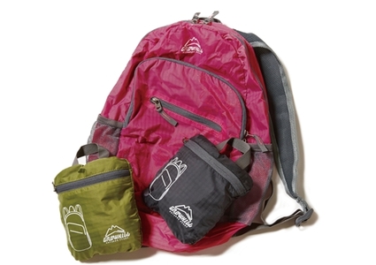 GROWHILL フォルダブルバックパック 14L グリーン ／ ジェイクリエイト 軽量 コンパクトサブバック 登山 鞄 アウトドア ギフト 奈良県 田原本町