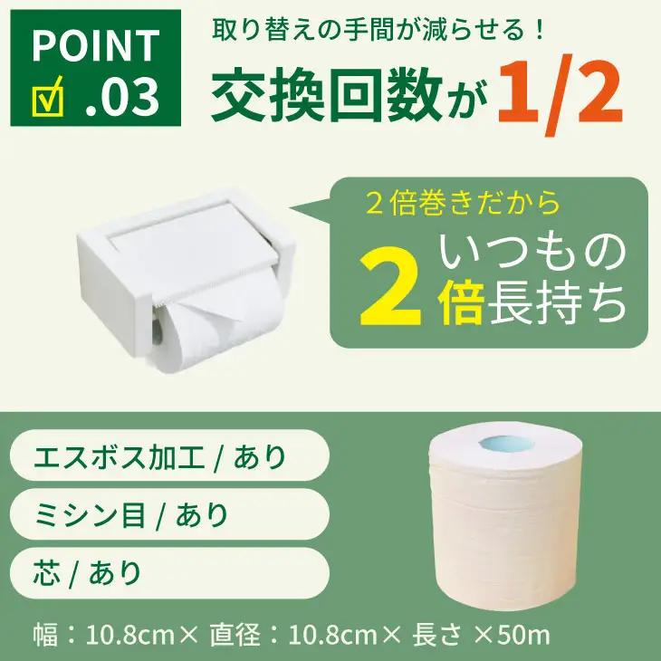 トイレットペーパーダブル ピンク 2パック 計24個 A065-010 トイレットロール 日用品