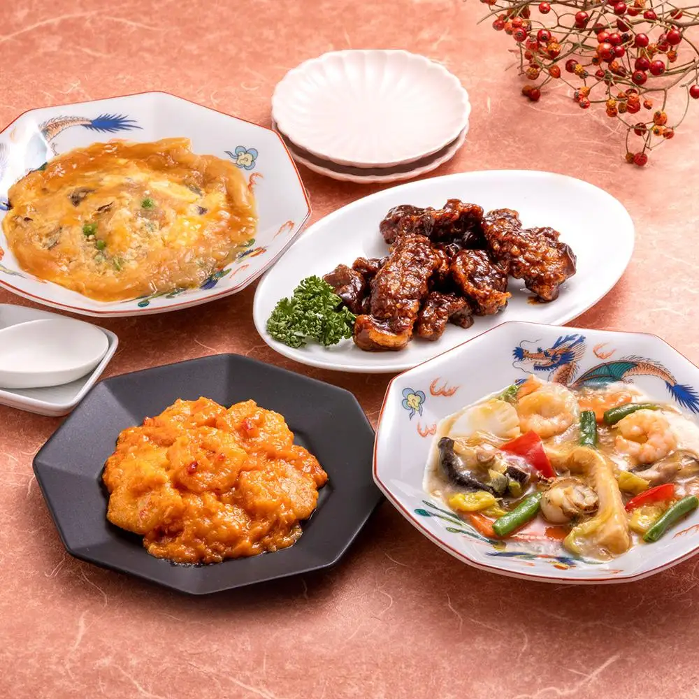 デパ地下の中華総菜専門店「四陸（フォールー）」　中華料理4種セット