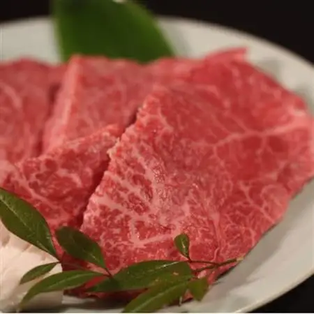 稲葉メルヘン牛(A4-A5)　モモステーキ(100g×6枚)【配送不可地域：離島・北海道・沖縄県・東北・中国・四国・九州】【1291447】
