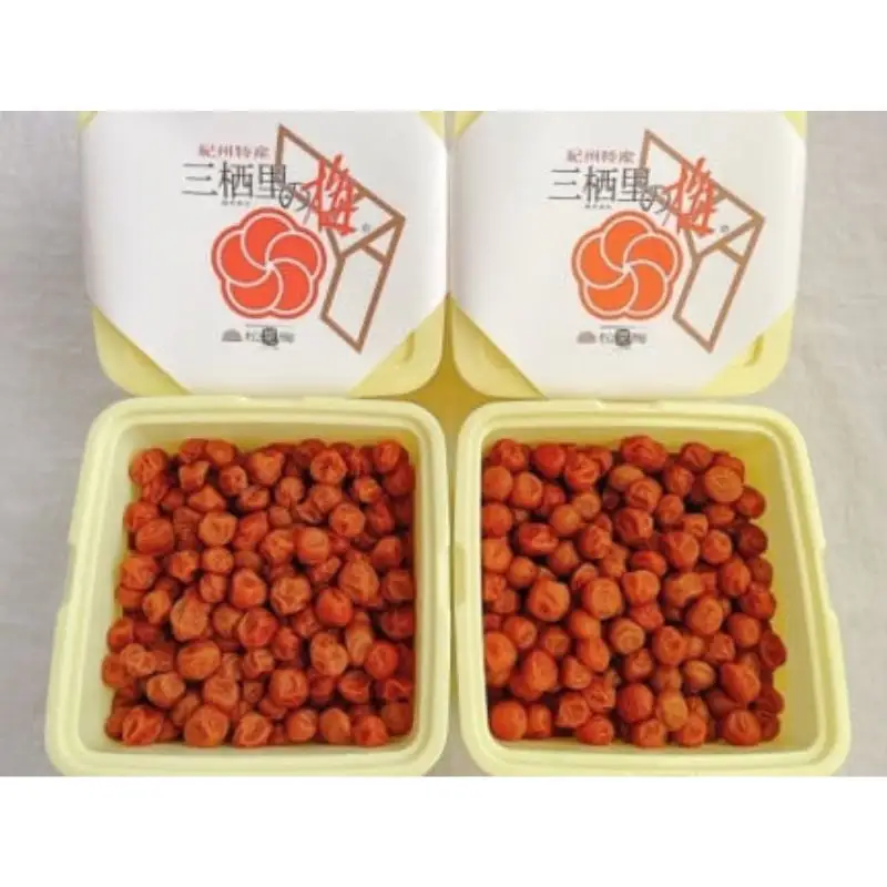 紀州小梅　はちみつ小梅（塩分８％）　4kg(2kg×2個）  / 田辺市 紀州南高梅 南高梅 梅干し 梅干 梅  肉厚 お米 おにぎり 焼酎 梅酒 健康 小梅 はちみつ【ske047-2】