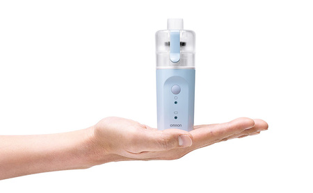 オムロン NE-S20 吸入器 健康機器 のど 鼻 潤す 潤い 乾燥対策 花粉 ホコリ 乾燥 ミスト ミスト吸入器 冬 