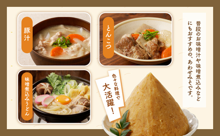 【 キンコー醤油 】あわせみそ （1kg）2個入り セット K055-014_01 調味料