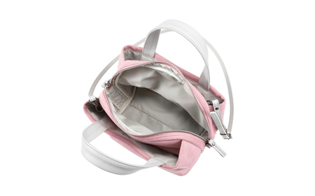 豊岡鞄　TUTUMU スエード Tore tote（S3201）オールドローズ