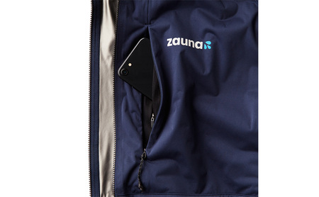 zauna suit / ザウナスーツ　JAPAN BLUE　ジャパンブルー　ネイビー　着るサウナ ファッション デトックスウェア Ag素材 保温性 セットアップ 静音性 軽量性  XXL